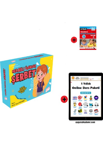 3. Sınıf Hikaye Kitabı Seti Kim Meraklı Üşengeç Şerbet Yeni + Sadık Uygun Yayınları Tüm Dersler 3. Sınıf Test Kitabı Yeni + 1 Yıllık Online Ders Paketi Yeni