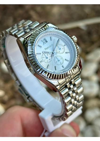 FRC.10468M.05 Silver Çelik Kordon Kadın Kol Saati fiyatları
