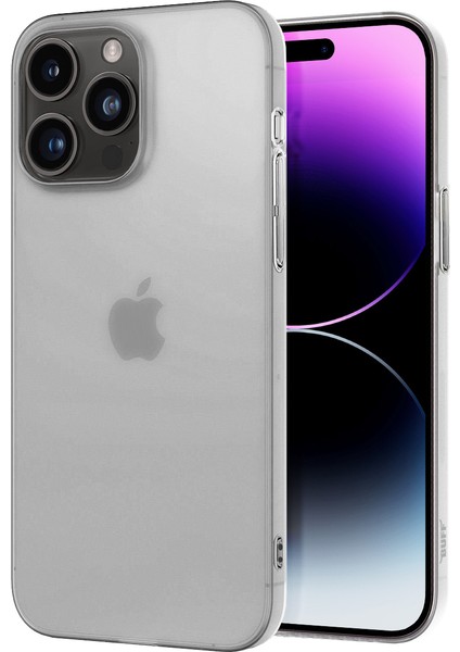 Buff iPhone 14 Pro Max Slimfy Kılıf White