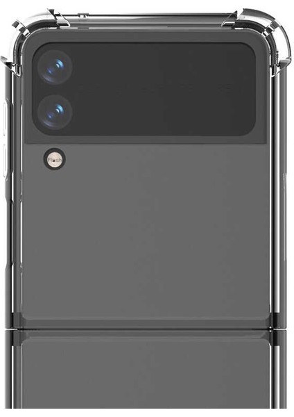 Samsung Galaxy Z Flip 4 Uyumlu Wall Serisi Airbag Köşeli Nitro Anti-Shock Silikon Kılıf modelleri
