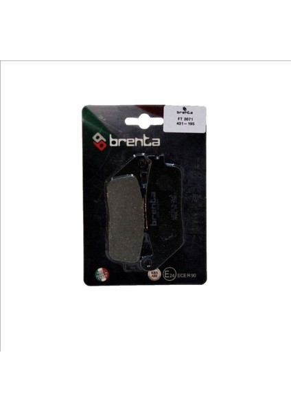 Kawasakı Versys 300 Ön Fren Organik 1 Takım Balata Brenta