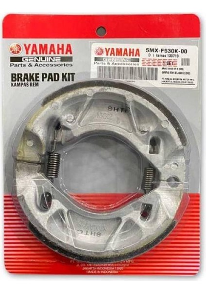 Ybr 250 Arka Fren Organik 1 Takım Balata Orjinal