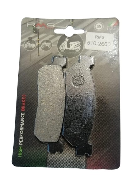 Yzf R6 1999-2002 Arka Fren Organik 1 Takım Balata Rms