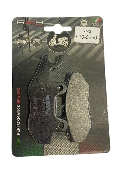 Kawasakı Z 250 Sl Arka Fren Organik 1 Takım Balata Rms