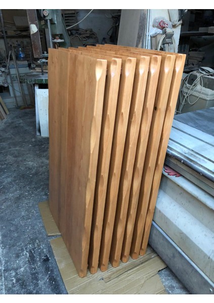 Kayın Rengi Kütük Masa Üstü 120X75.CM