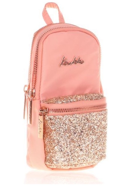 Bright Junior Bag Kalem Çantası Taşlı Somon K2467 fiyatları