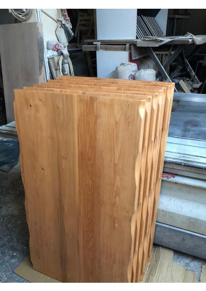 Kayın Renk Kütük Masa Üstü 140X80.CM