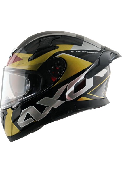 Apex Chrometech Kask Red Gold fiyatları