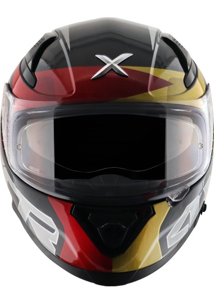 Apex Chrometech Kask Red Gold modelleri
