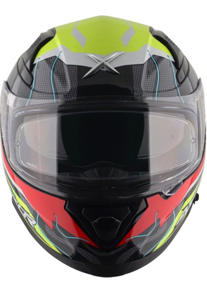 Apex Turbine 2 Kask Neon Yellow Pink