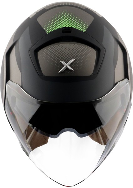 Striker Kask Ultron Black Grey Mat fırsatları