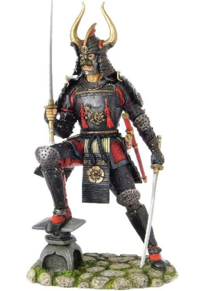Veronese Biblolar › Uzakdoğu Figür-Wıse Samuray-14*12*25,5 CM– Dekoratif Obje ve Koleksiyonluk Model
