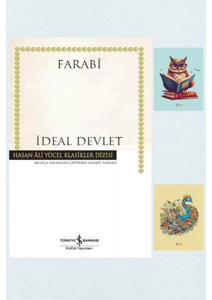 İdeal Devlet : Hasan Ali Yücel Klasikleri - Farabi + Not Defter