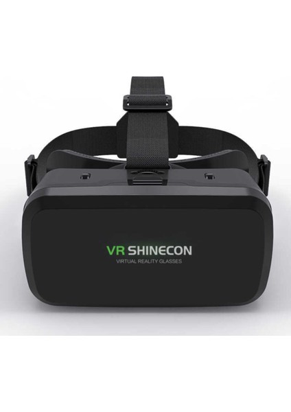 VR SHINECON G06A Reçine Lens 720° Panoramik 3D Stereo Sanal Gerçeklik Gözlüğü Metaverse Popsoket