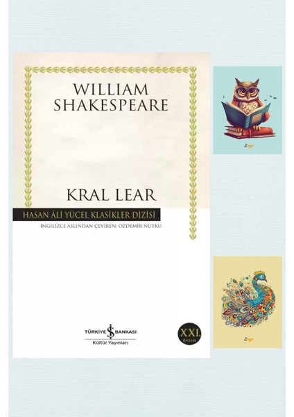 Kral Lear : Hasan Ali Yücel Klasikleri - William Shakespeare + Not Defteri