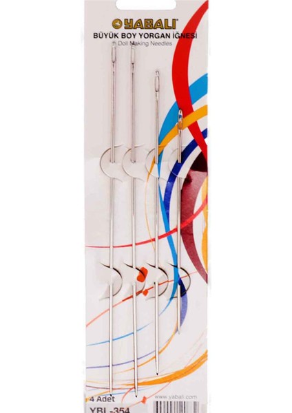 Büyük Boy Yorgan Iğnesi Seti