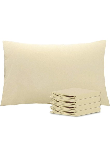 %100 Pamuklu 50X70 Yastık Kılıfı Pillow Case 4lü Paket