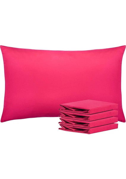 %100 Pamuklu 50X70 Yastık Kılıfı Pillow Case 4lü Paket