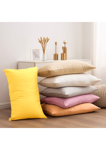%100 Pamuklu 50X70 Yastık Kılıfı Pillow Case 4lü Paket