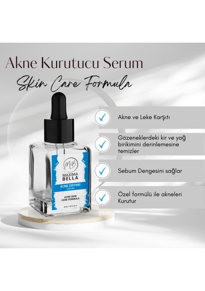 Akne Karşıtı Serum Ve Nemlendirici Bakım Kremi | 2 Ürün Birden|