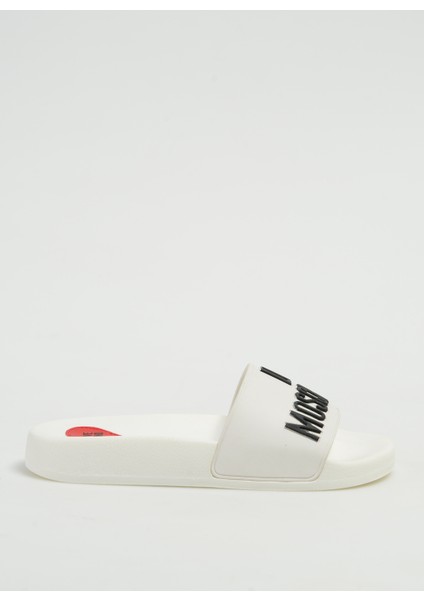 Beyaz Kadın Terlik JA28052G0GI14100