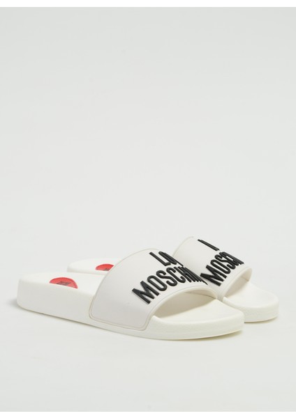 Beyaz Kadın Terlik JA28052G0GI14100 fiyatları