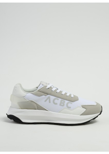 Beyaz Erkek Sneaker Shacbrun