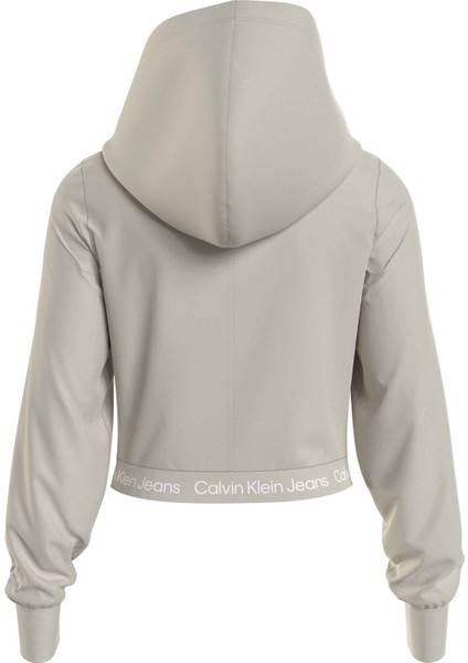 Kapüşon Yaka Düz Bej Kadın T-Shirt J20J221413 fırsatları