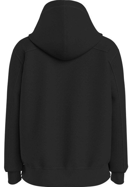 Kapüşon Yaka Baskılı Siyah Kadın Sweatshırt J20J221335 indirimleri