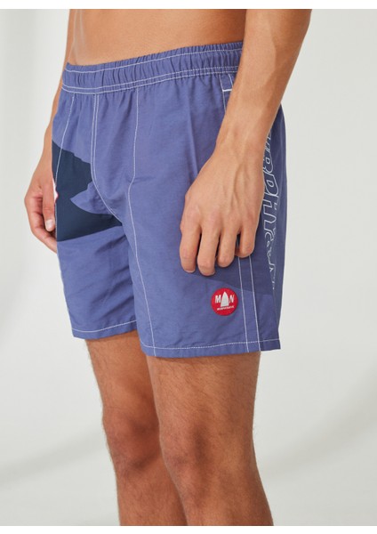 Indigo Erkek Şort Mayo Burgee Short