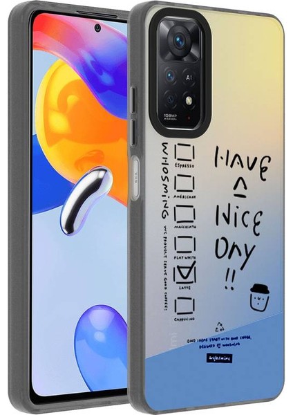 Xiaomi Redmi Note 11 Pro 5g Uyumlu Kılıf Iyi Günler Temalı Telefon Kılıfı Kapak