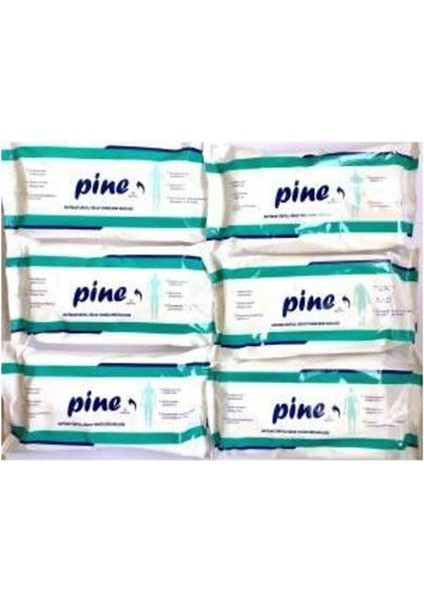 Alkolsüz Hasta Perine ve Vücut Temizleme Havlusu 50'li x 6 Paket Avantajlı Paket