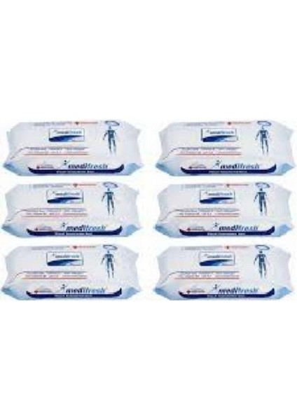 Hasta Vücut Temizleme Mendili 60'lı 6 Paket