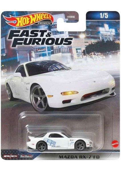 Fast-Furious Premium Arabalar HNW46 - Mazda Rx-7 Fd