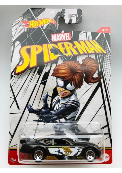 Yeni - New Marvel - Spıderman Circle Tracker 1:64 Ölçek Hot Wheels Marka HFW35 3/5