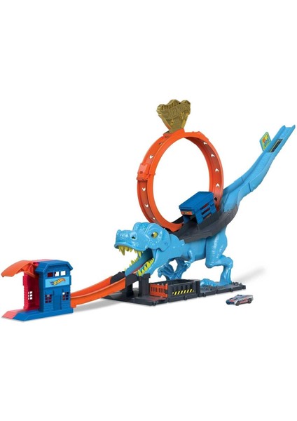 Hot Wheels Dinozor ile Mücadele Oyun Seti HKX42