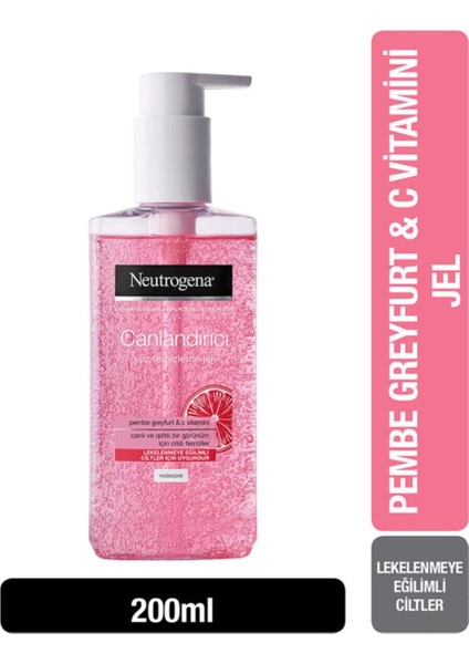 Canlandırıcı Yüz Temizleme Jeli 200 ml