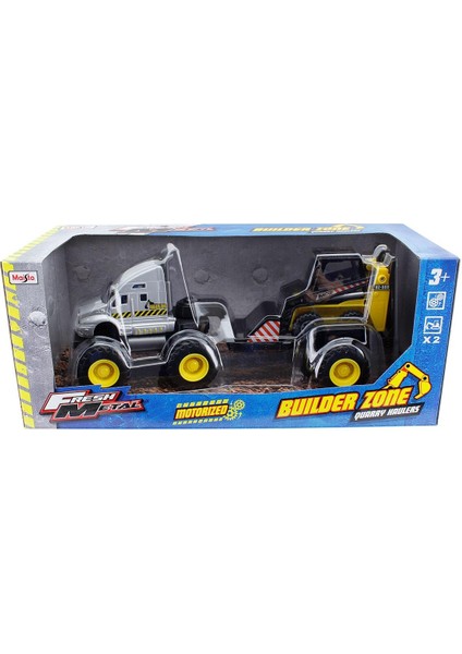 Maisto Fresh Metal Maisto Builder Zone Taşıyıcı Tır Seti modelleri