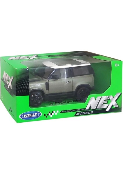 Oyuncak Welly 1:24 20 Land Rover Defender 24110 74