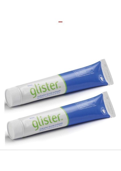 Glister Seyahat Tipi Diş Macunu 50 ml 2 Adet