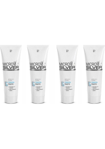 Microsilver Plus Diş Macunu 4X75 ml
