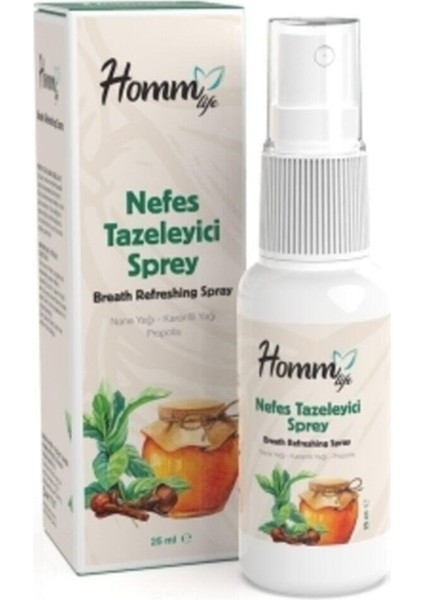 Life Kötü Koku Engelleyici Nefes Tazeleyici Ağız Spreyi 25 ml