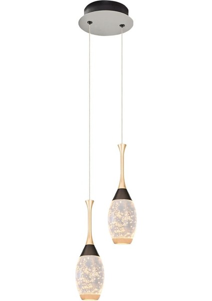 2819-2a Drop 2'Li Sarkıt Gold