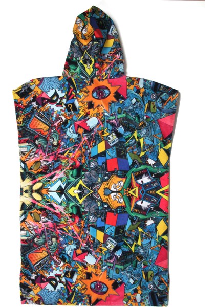 Sp103-2 Özel Tasarım Plaj Havlu Panço, Sörf Pançosu fiyatları