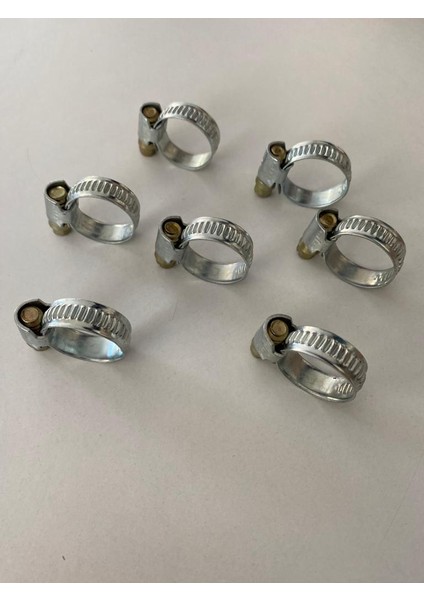 Vidalı Metal Kelepçe 80-100MM, (Kutu DA25 Adet)