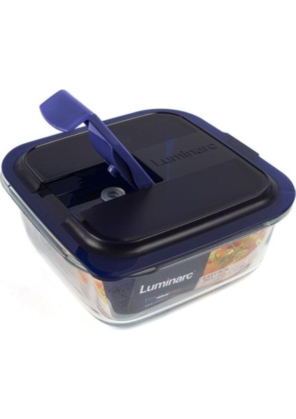 Luminarc Kare Cam Saklama Kabı 76 cl 16X16X6CM 769961907341