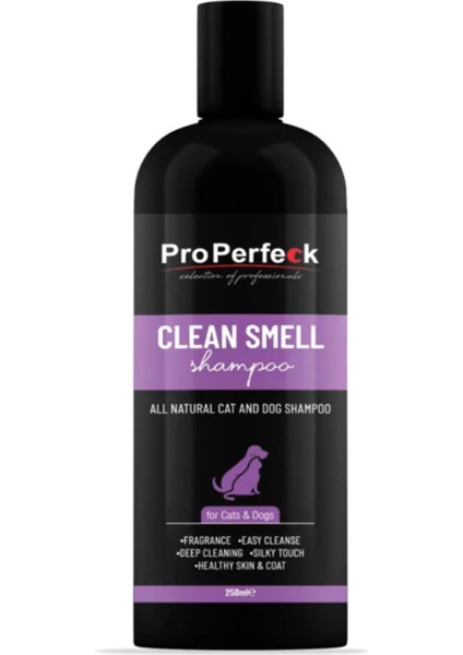 Clean Smell Kötü Kokular Için Kedi Köpek Şampuanı 250 ml