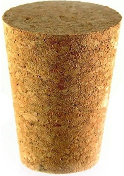 Dodopazar 23X28X18MM Tıpa Şişe I - Doğal Tıpa - Şarap Şişesi Tıpası 10 Adet