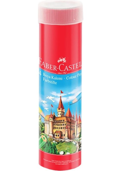 Yayınları Faber-Castell Kuru Boya 24 Renk Metal Tüp (116524) 769193604237