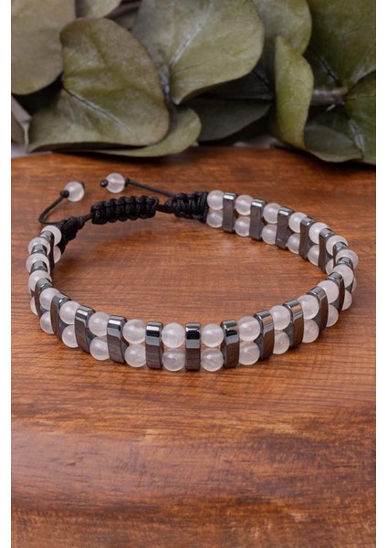 Selenit Taşı ve Hematit Taşı Bileklik fiyatları